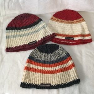 3 - Abercrombie Knit Beanies